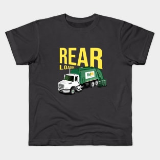 Waste Management Rear Loader Kids T-Shirt